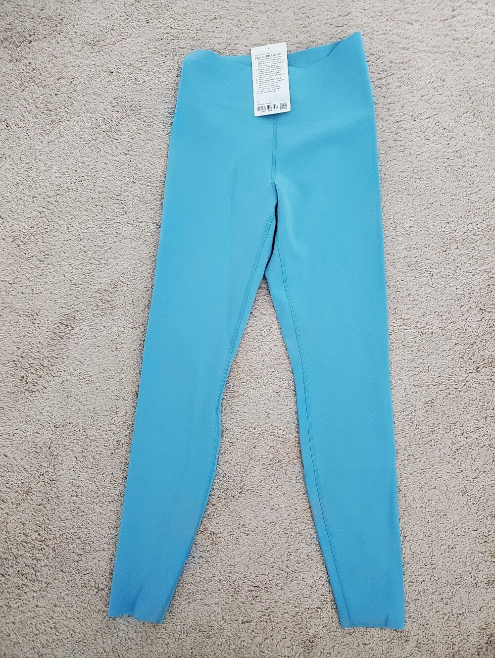 NWT Lululemom Glow Up HR Tight 28" Washed Blue